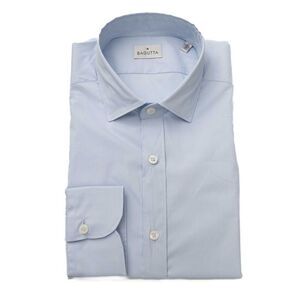 Bagutta Light Blue Cotton Men Men's Shirt